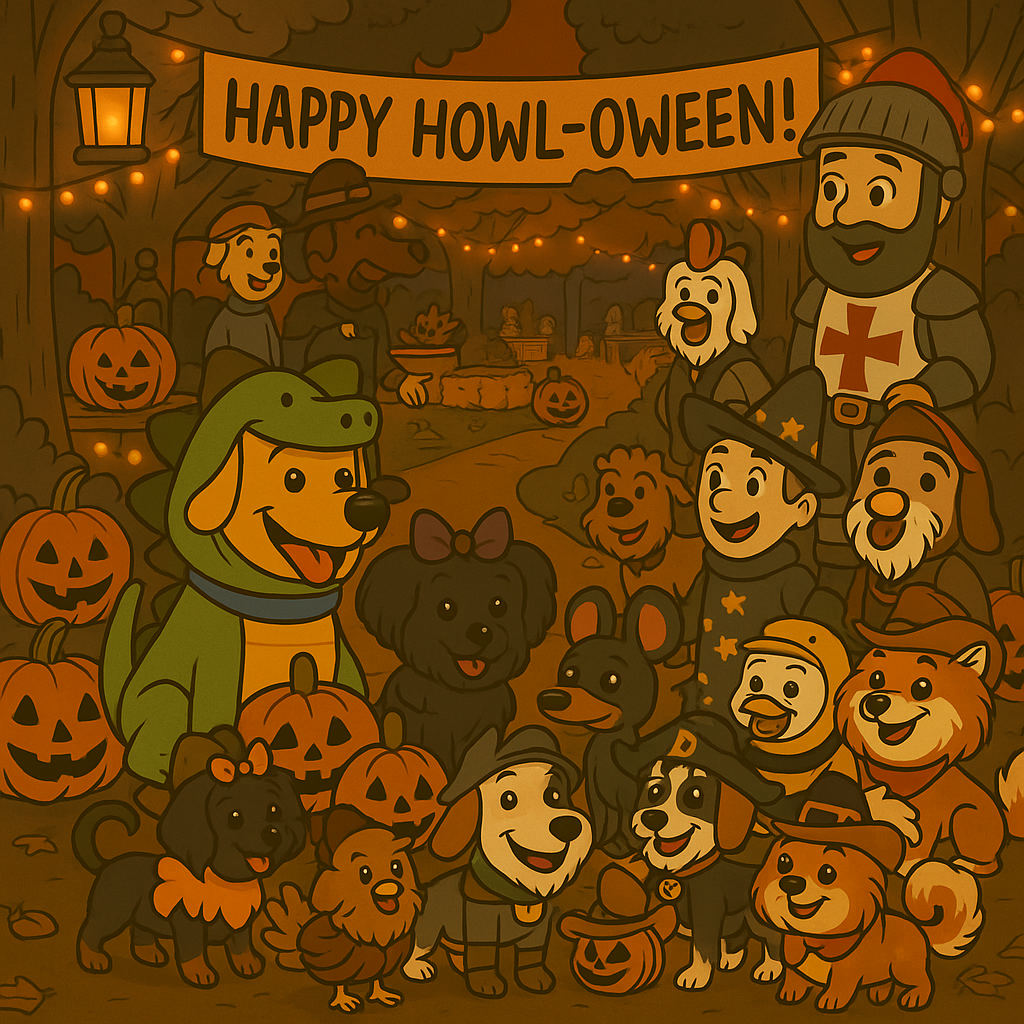 Harley and the gang